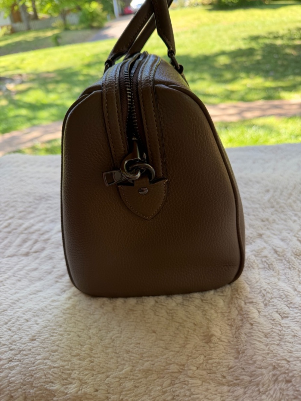 Coach Large Rowan Dark Stone - Picture 4 of 6
